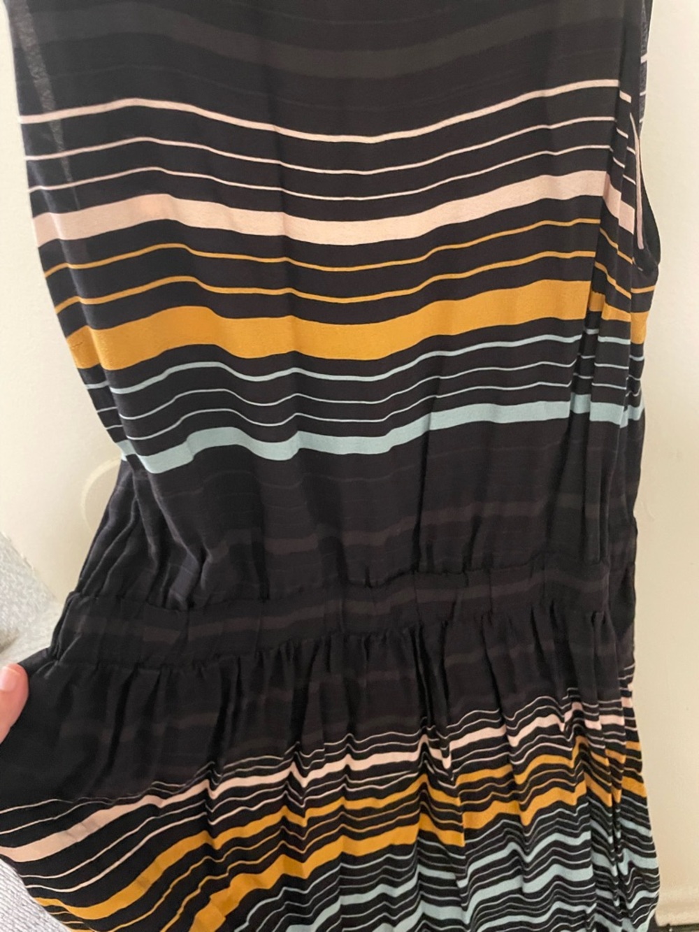 ✨Women’s Loft Sleeveless Floor Length Dress Size L - Picture 3 of 8
